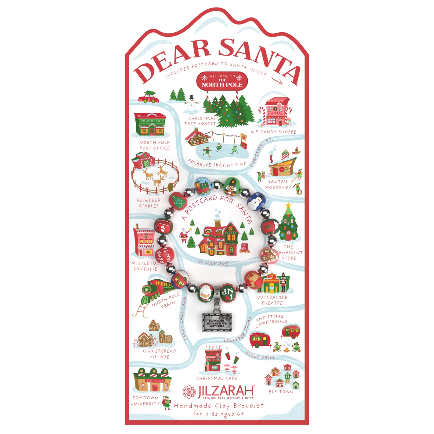 Jilzarah Dear Santa Kids Bracelet