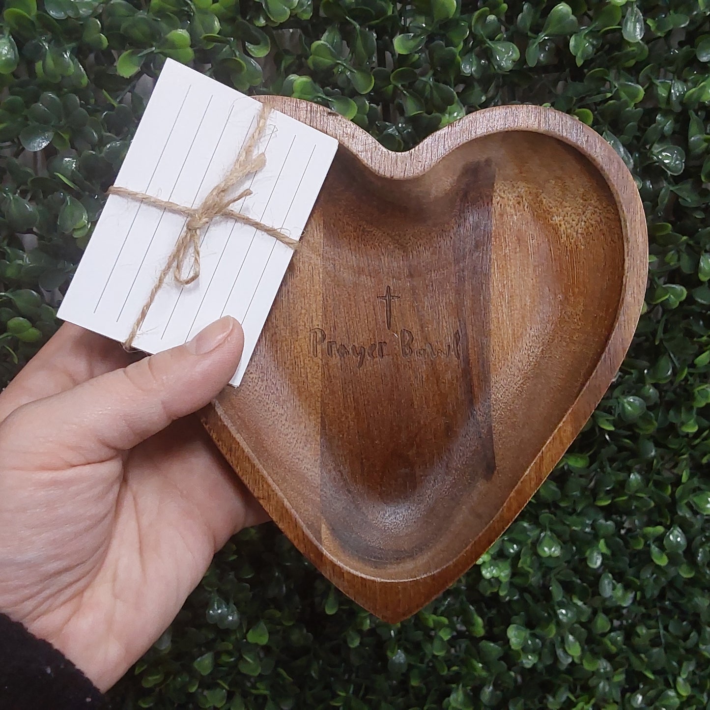 Heartfelt Prayer Bowl - Heart