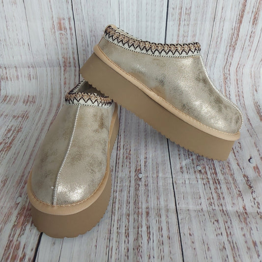 Corkys Pillow Talk-Washed Gold Metallic