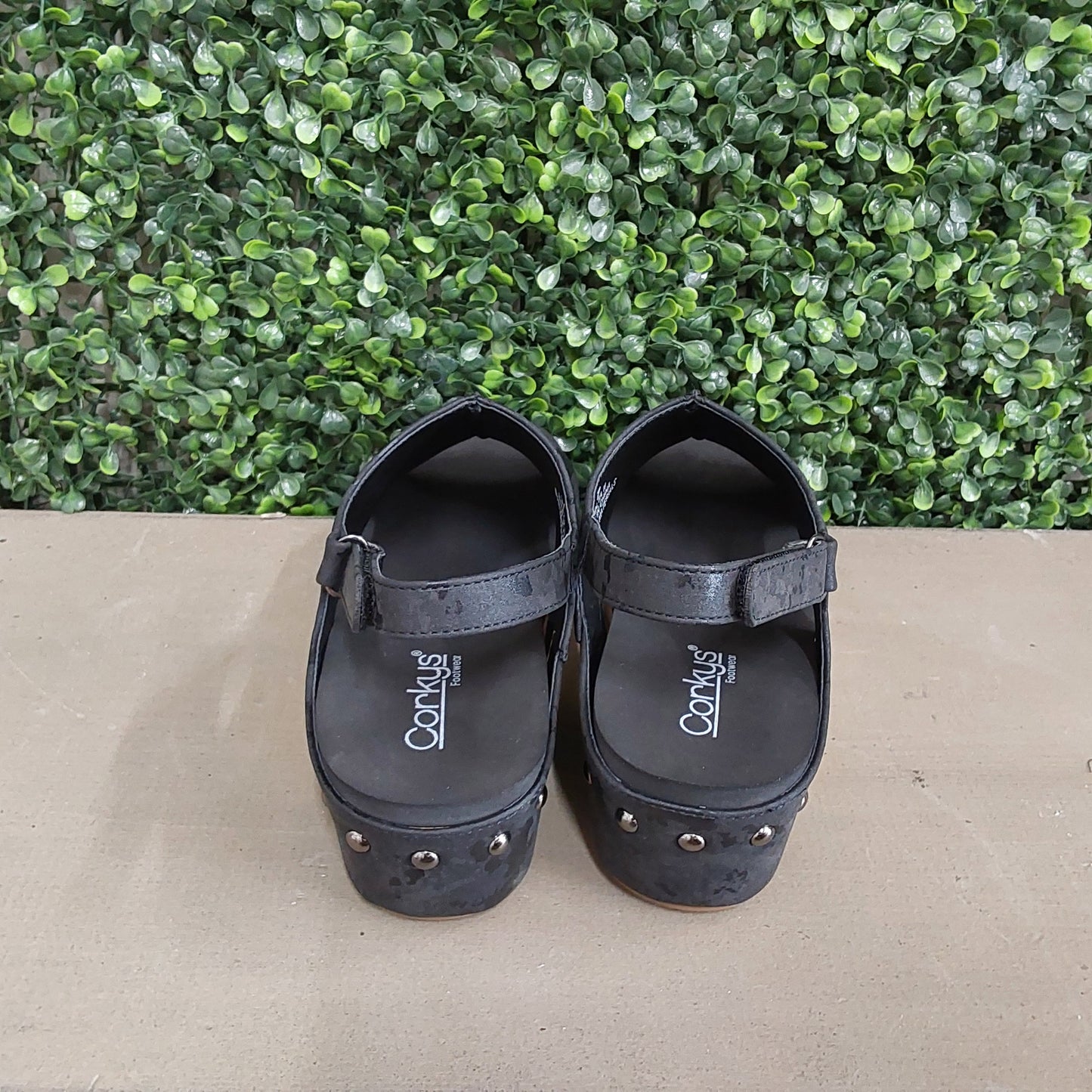 Corkys Volta II Wedge in Black Metallic