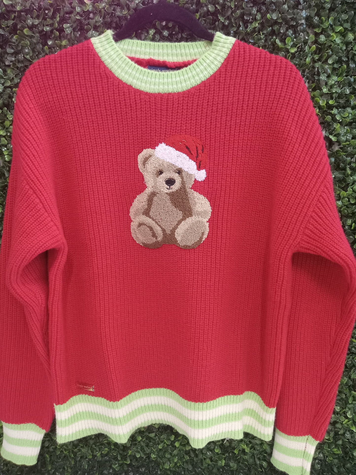 SS Harper Teddy with Santa Hat