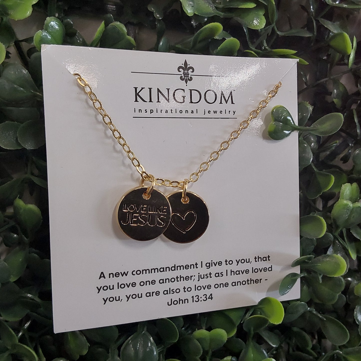 Kingdom Inspirational Jewelry Necklace