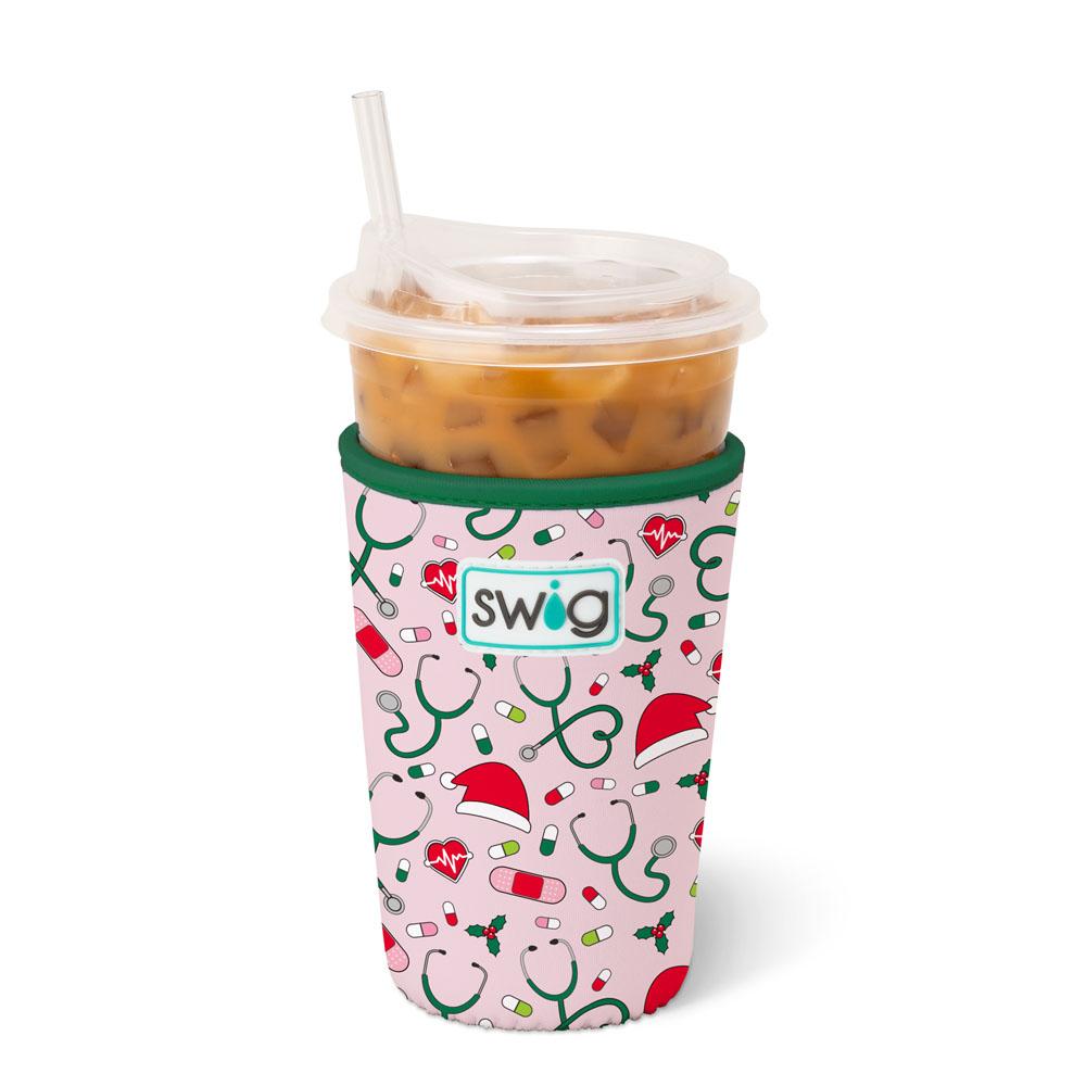 Swig Christmas Iced Cup Coolie - Medium