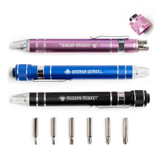 Screw'd Up 6-in-1 Mini LED Screwdriver