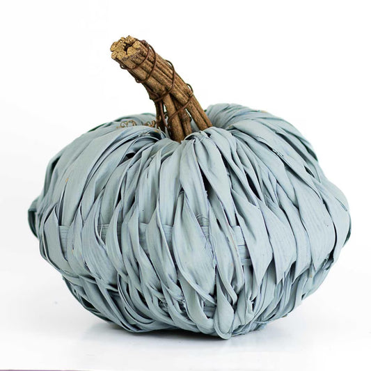 Pumpkin Decor - 7 inch in Sky blue