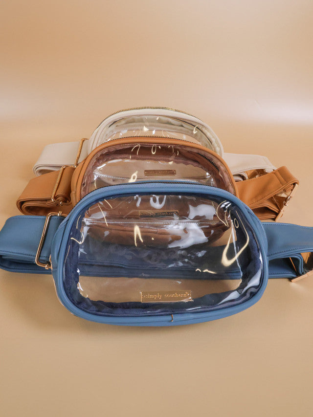 Simply Southern Leather Stadium Belt Bag
