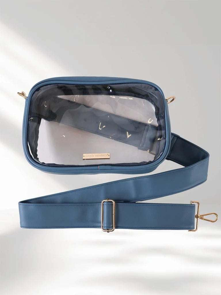 Simply Southern Leather Stadium Crossbody Bag
