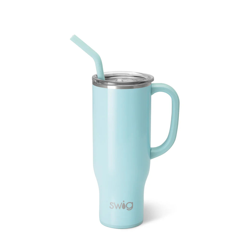 Swig Shimmer Aquamarine Mega Mug 30oz