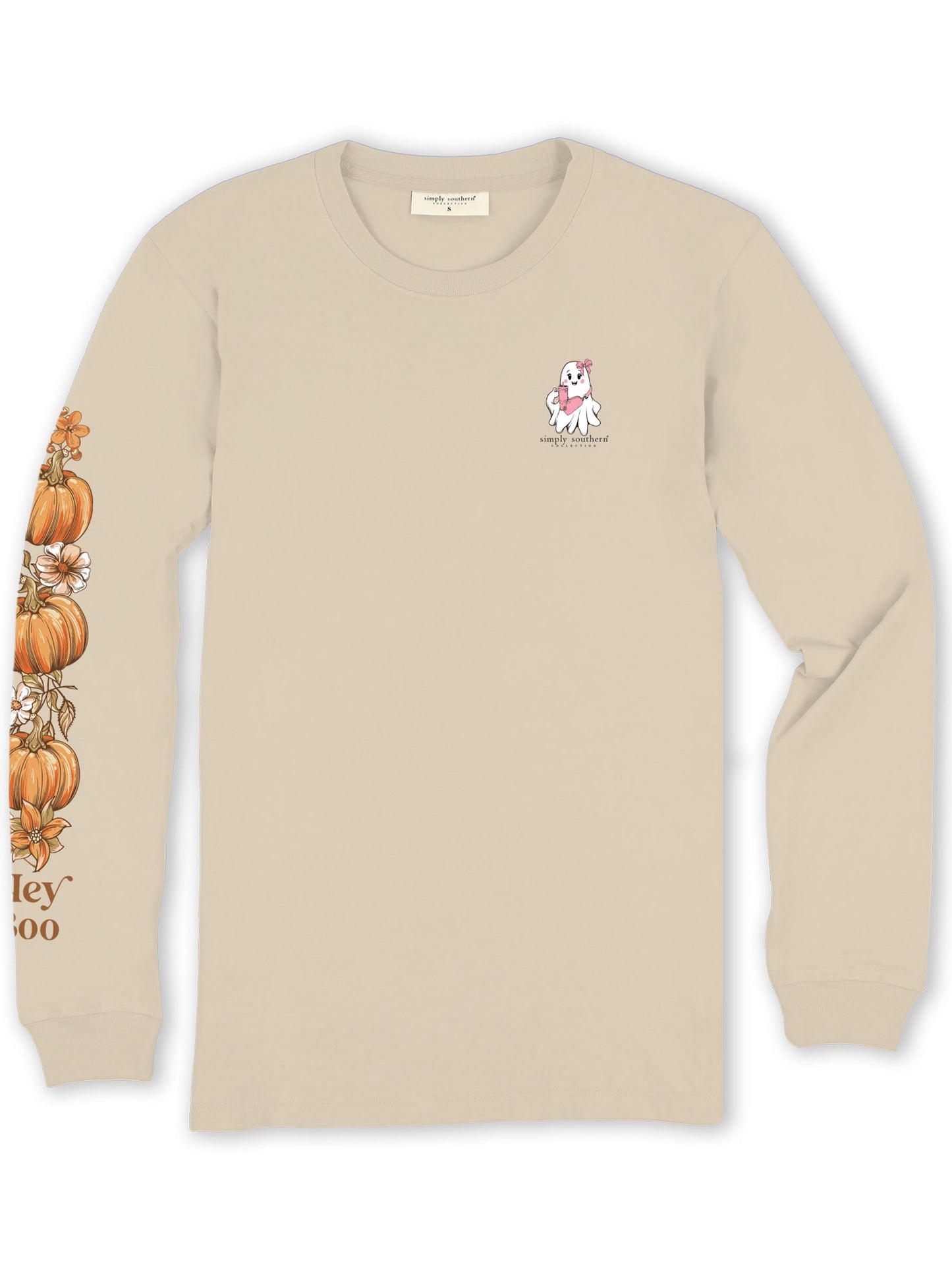 SS Hey Boo Long Sleeve Tee