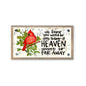 If Heaven Wasn't So Far Away Driftwood Happy Block