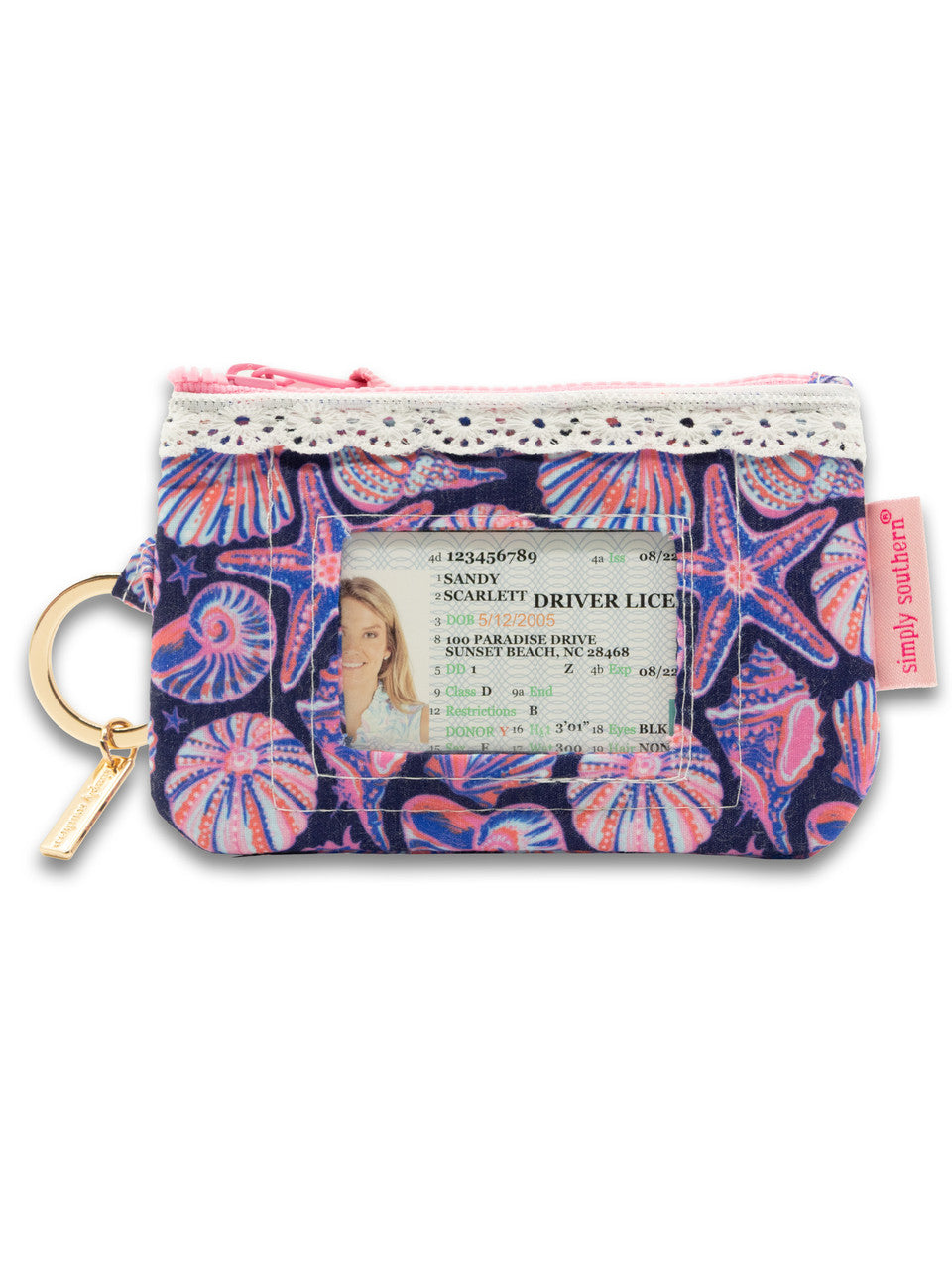 Simply Southern Lace ID Wristlet