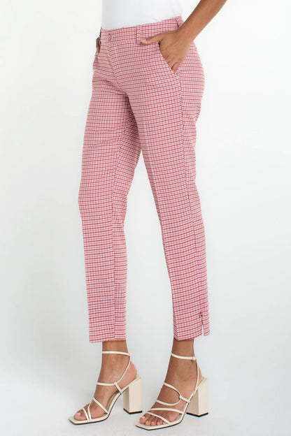 Liverpool Kelsey Crop Trouser with Slit Hem - 26” inseam