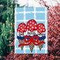 God Bless America Ice Cream Garden Flag