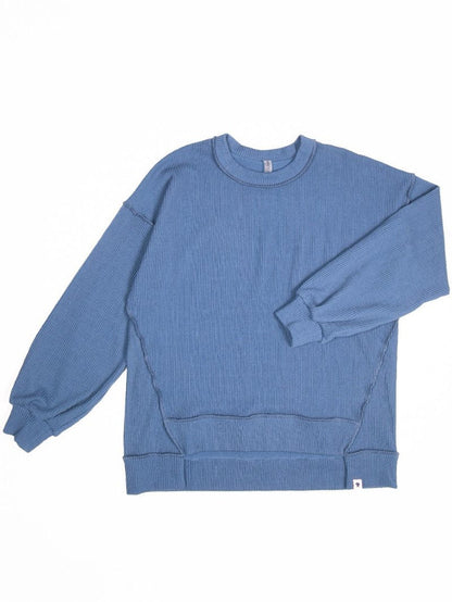 Simply Southern Amber Dark Blue Top