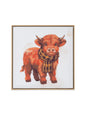 Simply Southern Canvas Wall Art - Fall Highland Cow