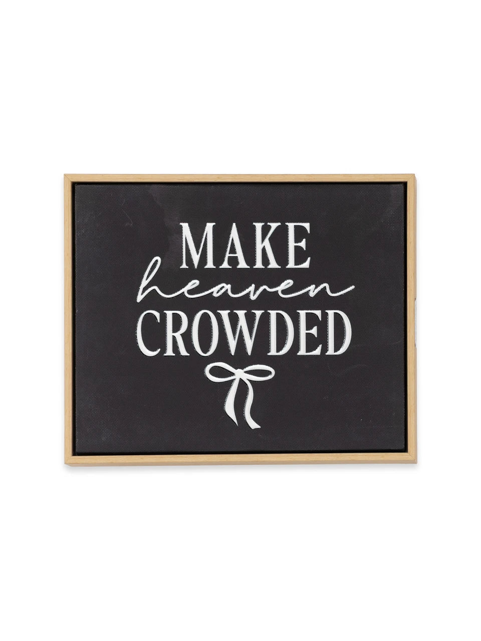 Simply Southern Canvas Wall Art - Heaven Crowded