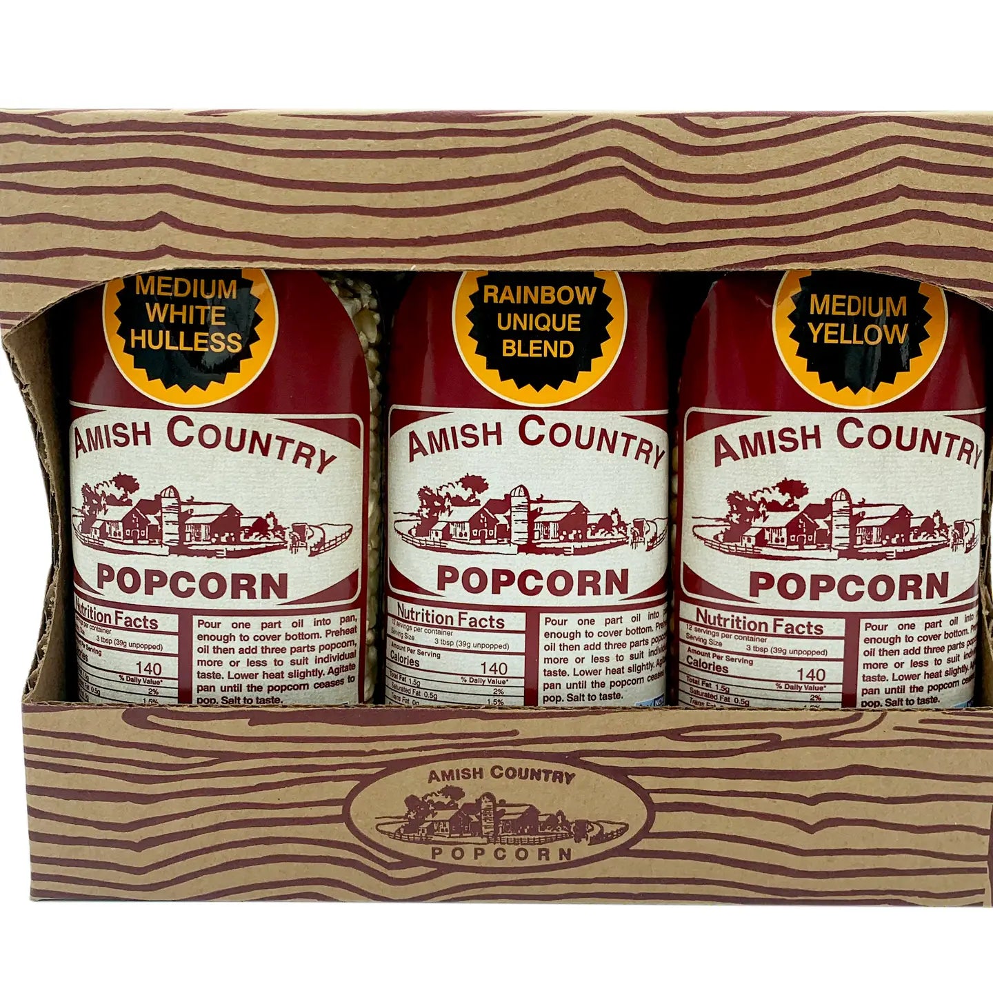 Amish Country Popcorn Gift Box