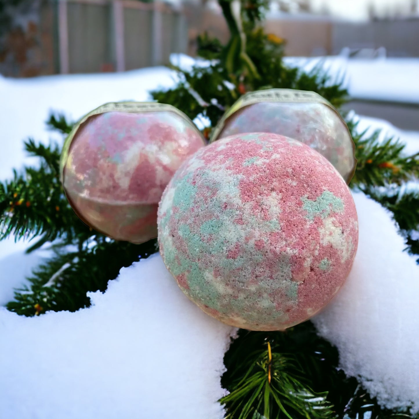 Goat Milk Vanilla Bean Bath Bomb