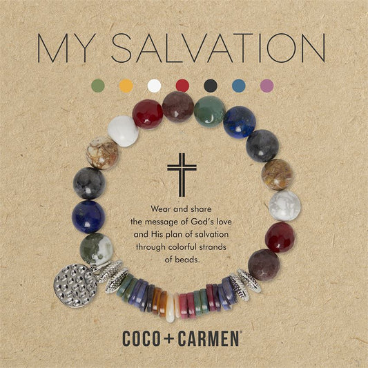 Salvation Bracelet - Deep Tones - Beads