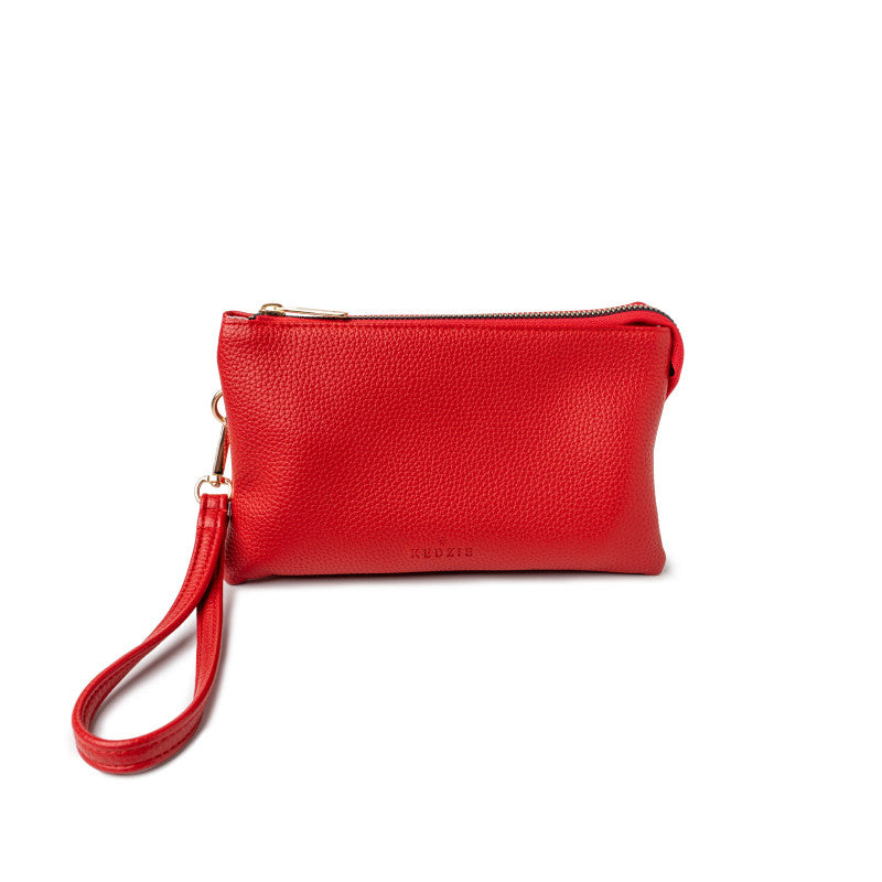 Red Kedzie Eclipse Convertible Wallet Crossbody