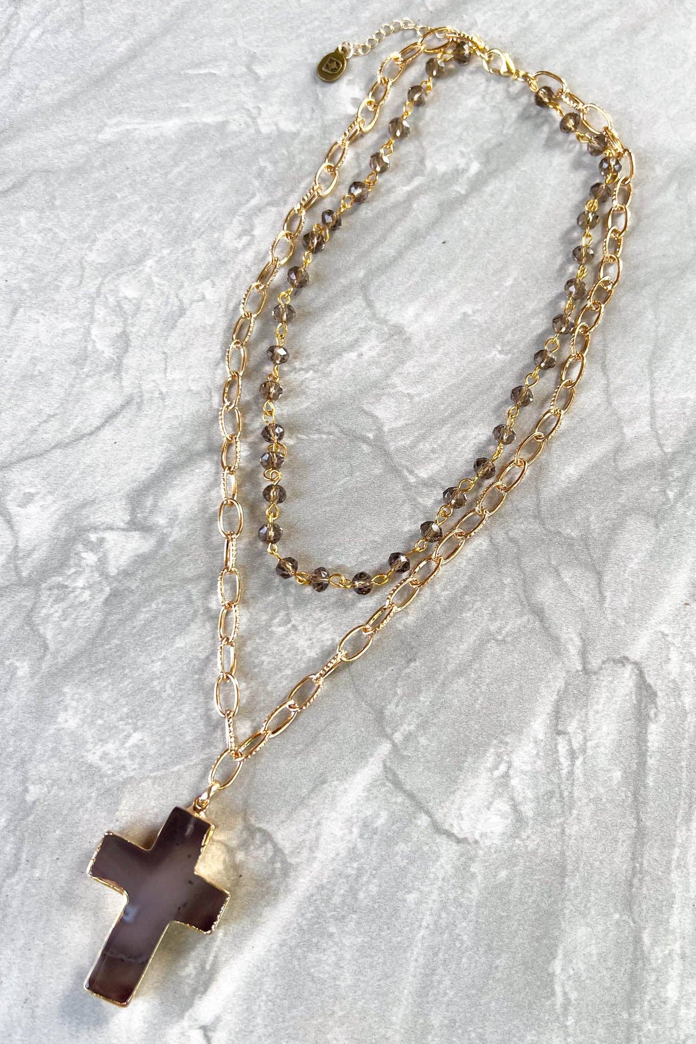 Eve Grey Short Necklace