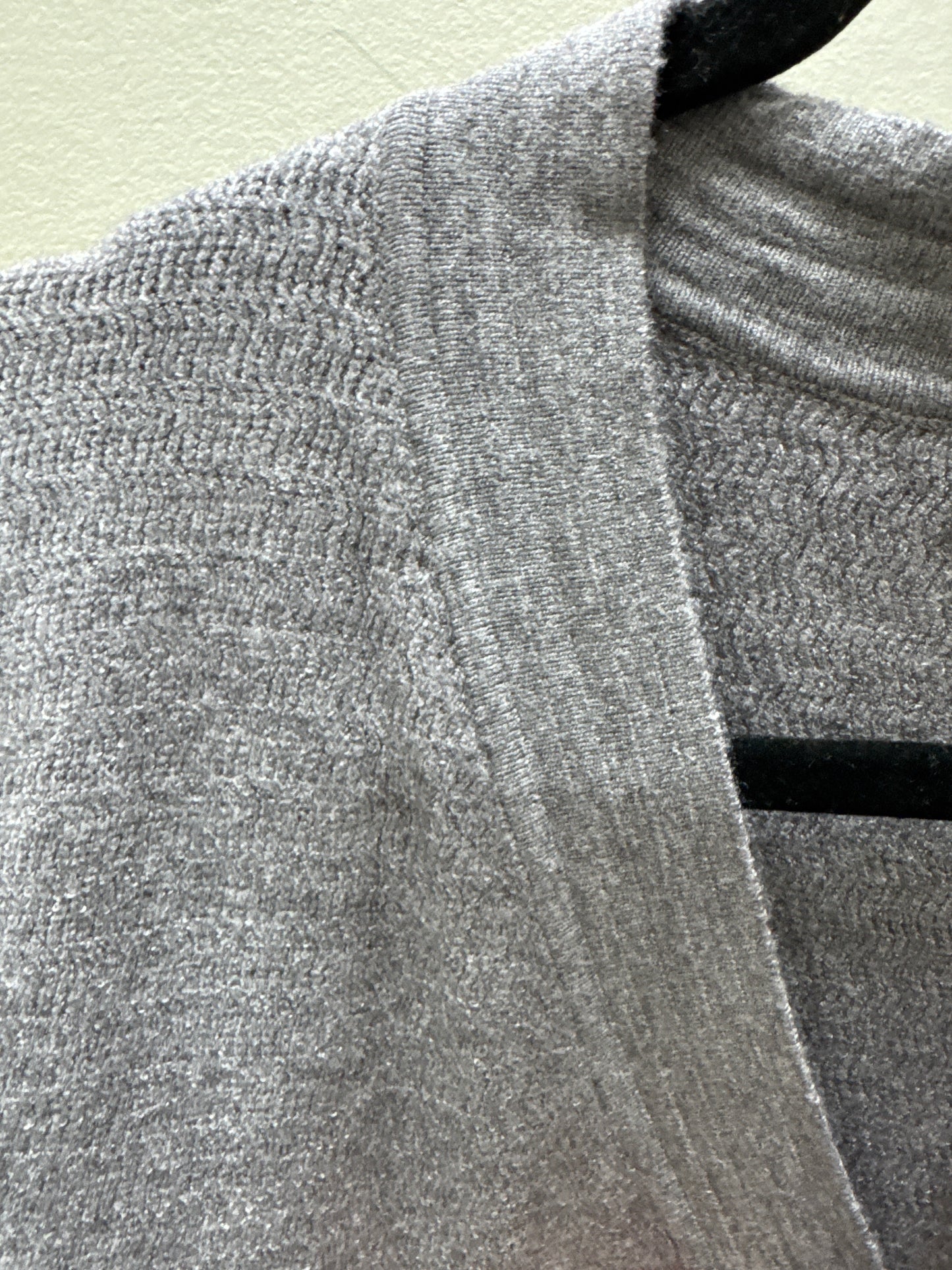 Keren Hart Plus Grey Soft Knit Cardigan