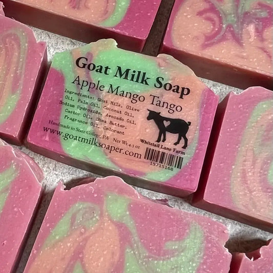 Apple Mango Tango Goats Milk Soap