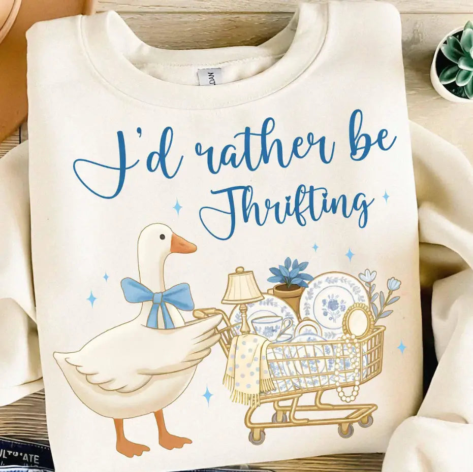 I'd Rather Be Thrifting T-shirt