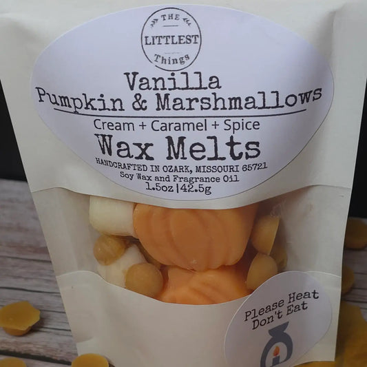 Vanilla Pumpkin Marshmallow Fall Wax Melt