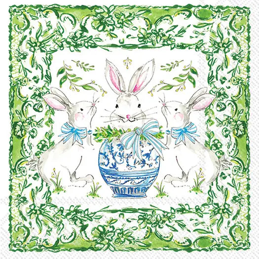 Easter Bunnies 20 ct Paper Lunch Napkins