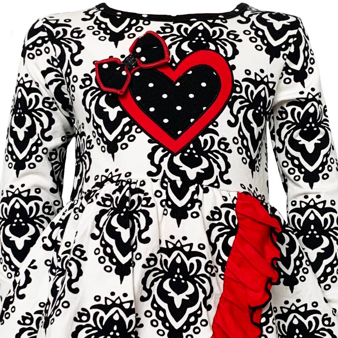 Damask Heart AnnLoren Girls Legging Outfit