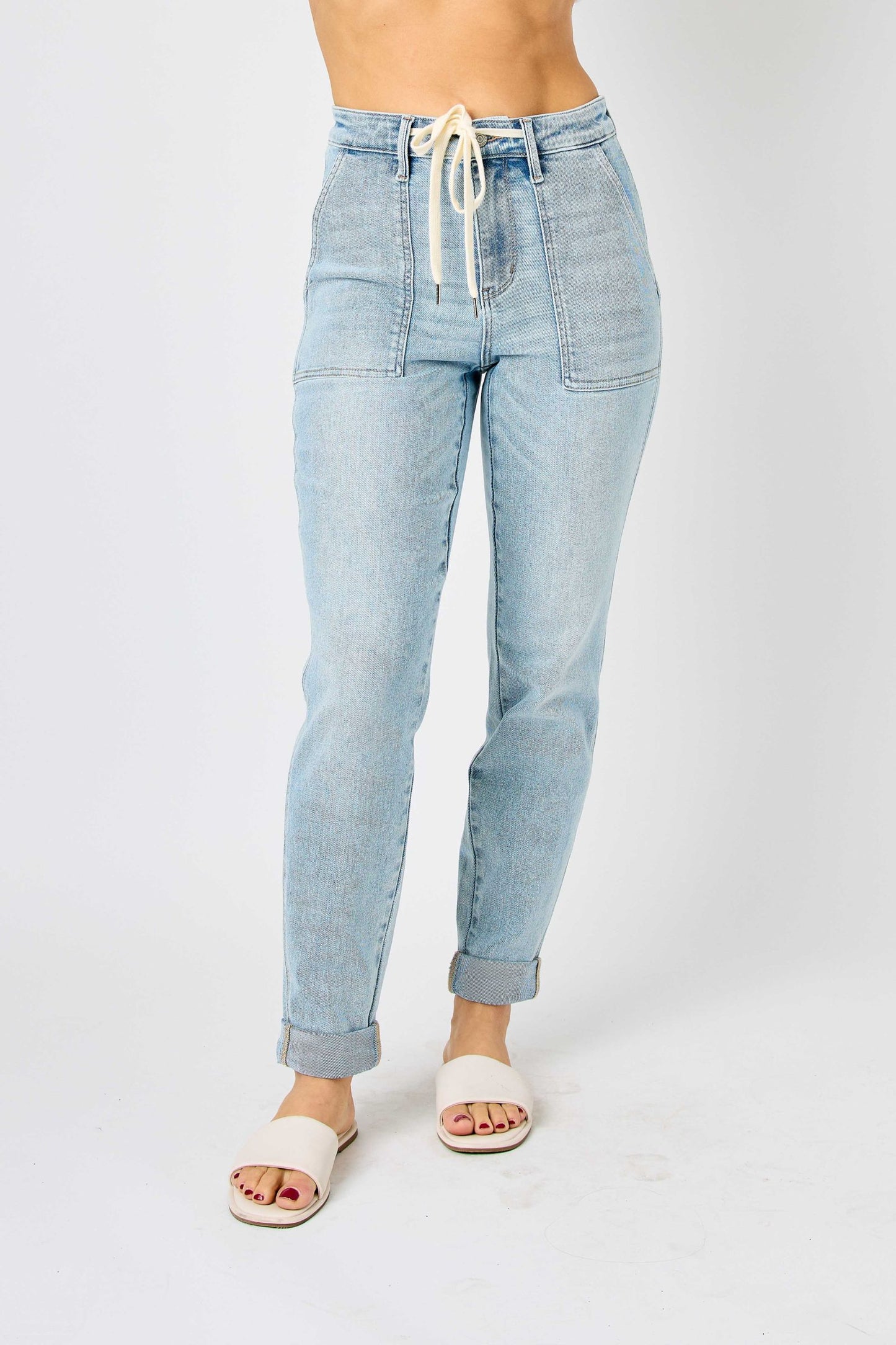 Judy Blue Light denim joggers