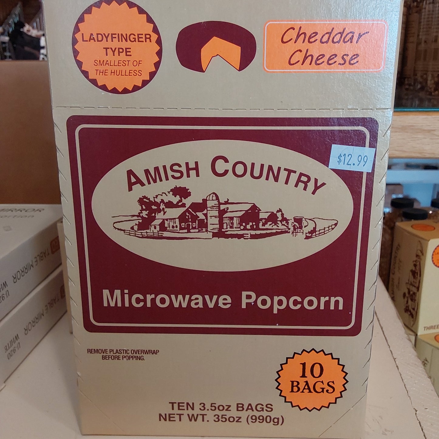 10 pk Microwave Cheddar Cheese Popcorn