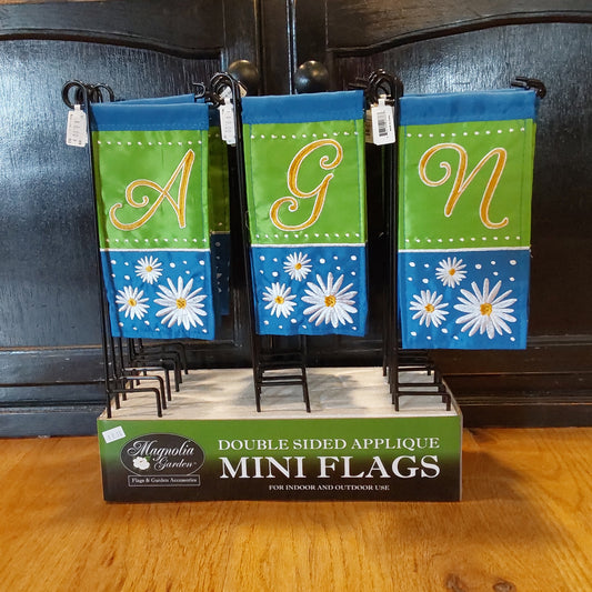 Mini Monogram Garden Flag