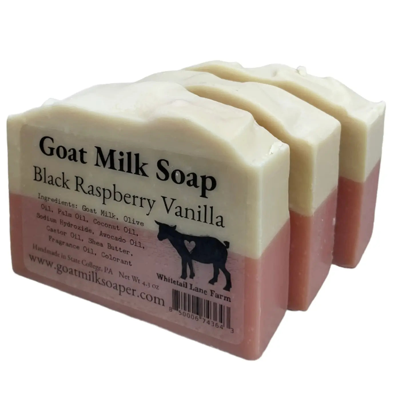 Black Raspberry Vanilla Goats Milk Soap