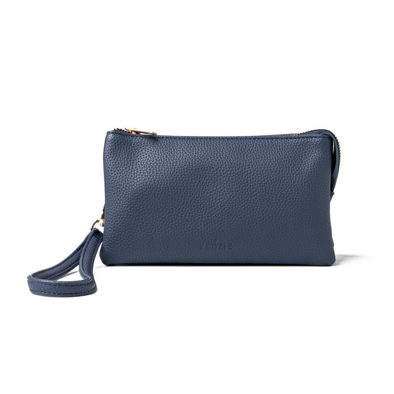 Navy Kedzie Eclipse Convertible Wallet Crossbody