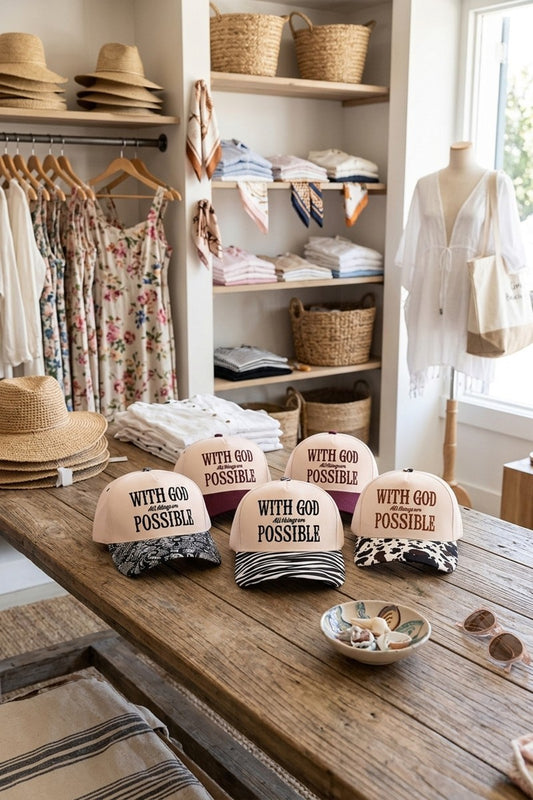 Embroidered Hats - Different Sayings