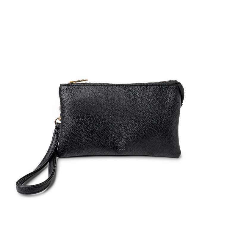 Black Kedzie Eclipse Convertible Wallet Crossbody