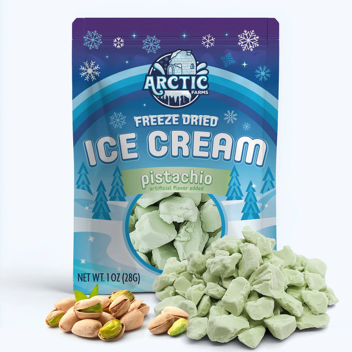 Freeze Dried Ice Cream That Does Not Melt (Bits) (1oz)