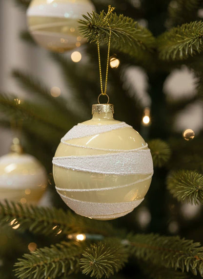 Vanilla Truffle Ornament 3x3in