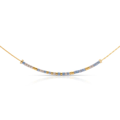 Dot & Dash 1 Peter 5:7 Necklace