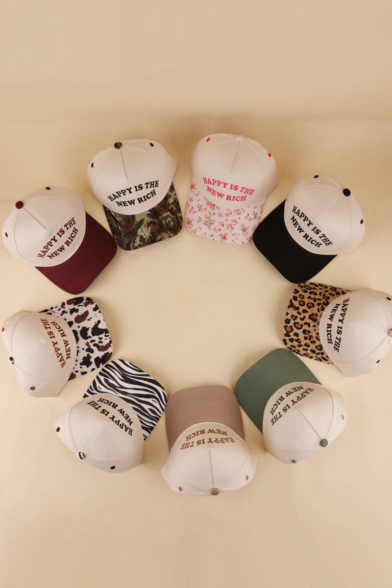 Embroidered Hats - Different Sayings