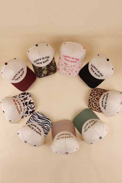 Embroidered Hats - Different Sayings