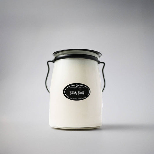 22 oz Butter Jar Candle: Sticky Buns