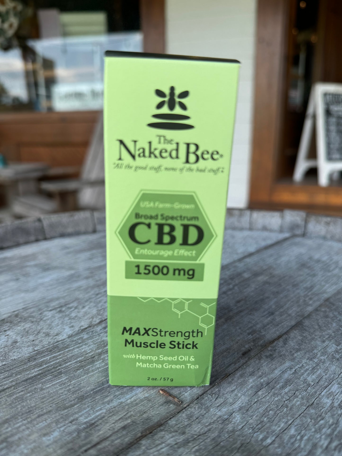 Naked Bee CBD Max Strength Muscle Stick