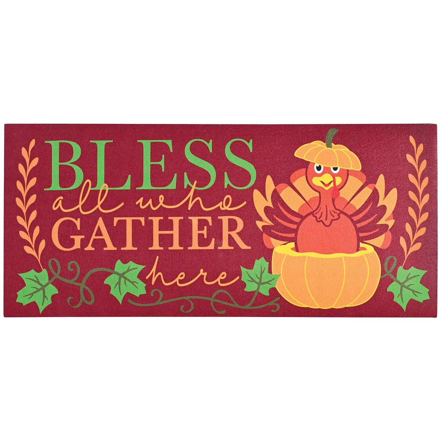Doormat Insert Bless All Who Gather