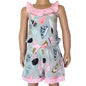 AnnLoren Girls Jumpsuit Shorts Romper Seashell Beach Design