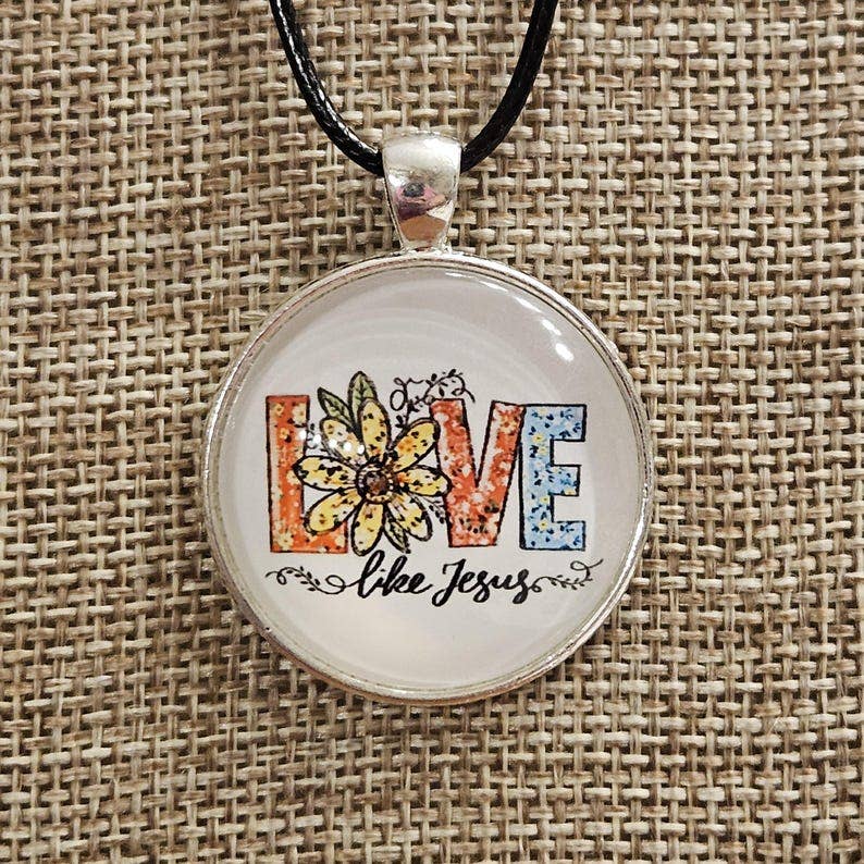 Love Like Jesus Pendant Necklace