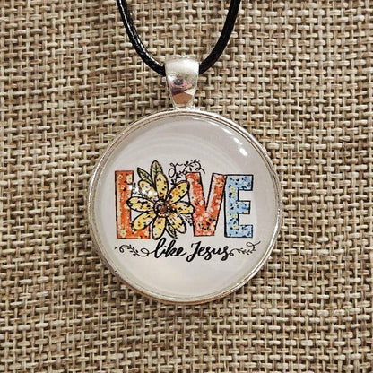 Love Like Jesus Pendant Necklace