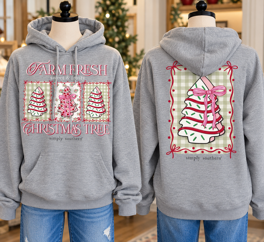 Simply Southern Christmas Cake Hoodie